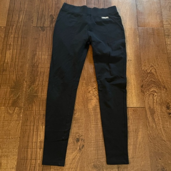 Matilda Jane Womens black full length leggings pants Sz medium stretchy - Picture 1 of 5